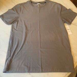 DKNY Light Gray Men's Short Sleeve Tee